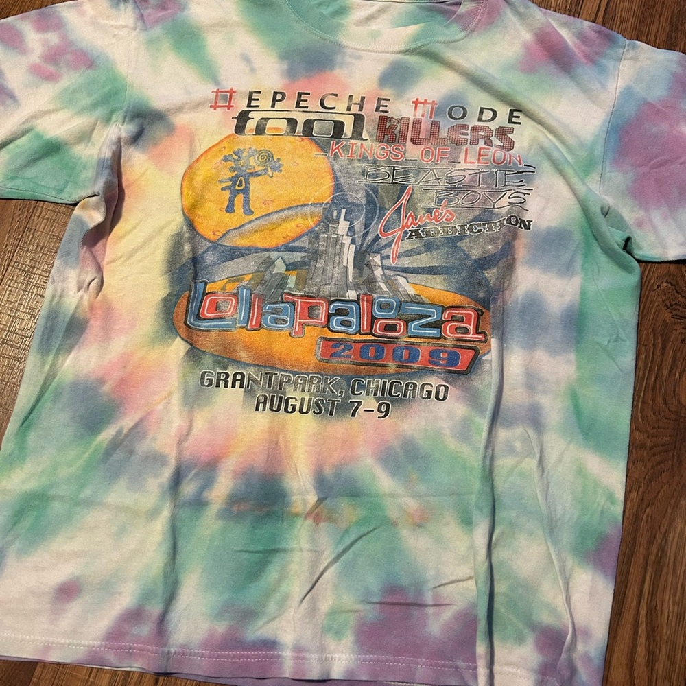 Lollapalooza 2009 Tie-Dye T-Shirt